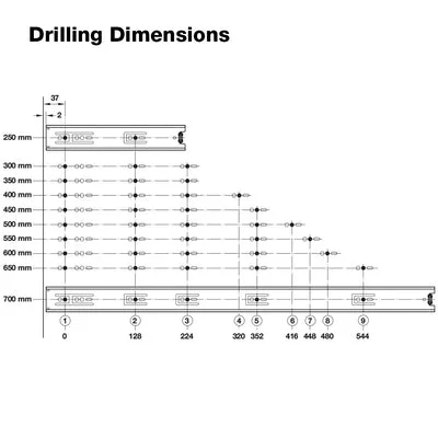 Ball Bearing Drawer Runner