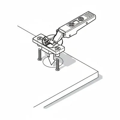 BLUM Clip Top BLUMOTION Soft Close 110°Hinge -  INSET