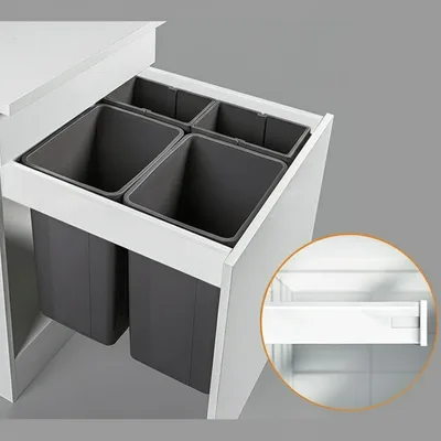 BLUM Tandembox Antaro Standard Drawer M Height (Grey Bin)