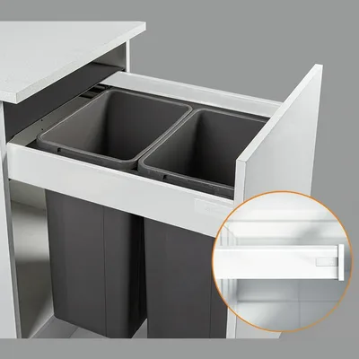 BLUM Tandembox Antaro Standard Drawer M Height (Grey Bin)