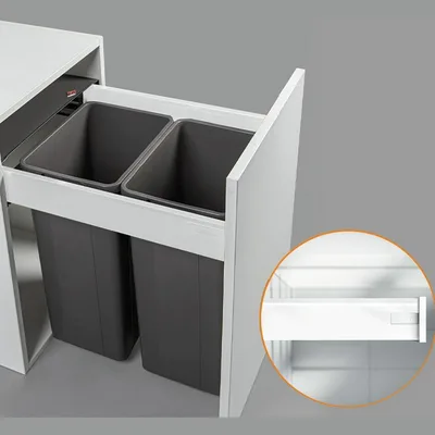 BLUM Tandembox Antaro Standard Drawer M Height (Grey Bin)