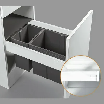 BLUM Tandembox Antaro Standard Drawer M Height (Grey Bin)