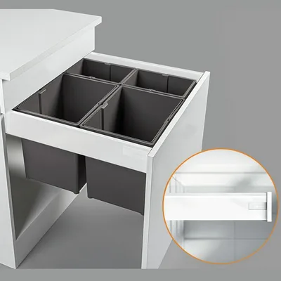 BLUM Tandembox Antaro Standard Drawer M Height (Grey Bin)