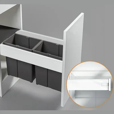 BLUM Tandembox Antaro Standard Drawer M Height (Grey Bin)