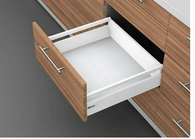 BLUM Tandembox Antaro Standard Drawers in Silk White
