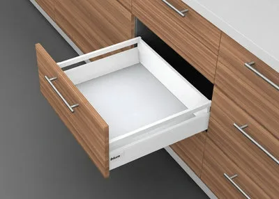 BLUM Tandembox Antaro Standard Drawers in Silk White