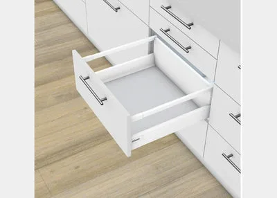 BLUM Tandembox Antaro Standard Drawers in Silk White