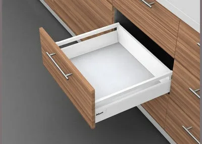 BLUM Tandembox Antaro Standard Drawers in Silk White