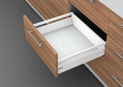 BLUM Tandembox Antaro Standard Drawers in Silk White