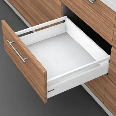 BLUM Tandembox Antaro Standard Drawers in Silk White