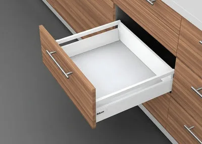 BLUM Tandembox Antaro Standard Drawers in Silk White