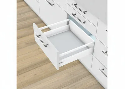 BLUM Tandembox Antaro Standard Drawers in Silk White