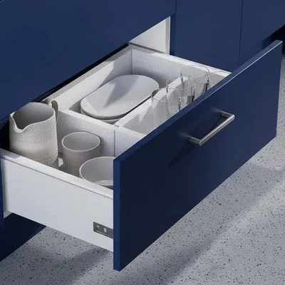 Titus Tekform Vitek Thin-Wall Drawer, Full-Extension White