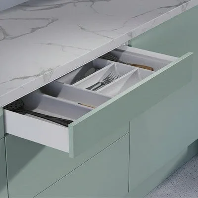 TITUS Tekform Vitek Thin Wall Drawer - Full Extension (White)