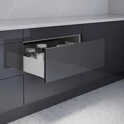 TITUS Tekform Vitek Thin Wall Drawer - Full Extension (White)