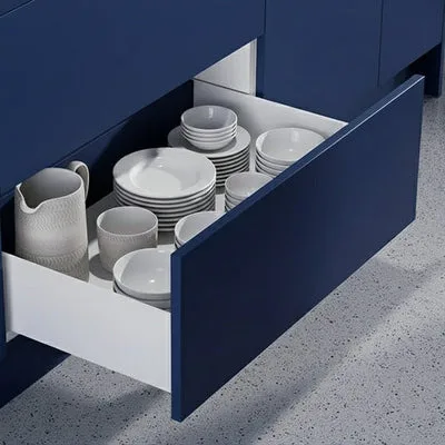 TITUS Tekform Vitek Thin Wall Drawer - Full Extension (White)
