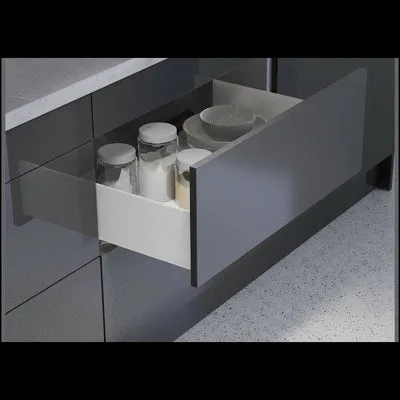 TITUS Tekform Vitek Thin Wall Drawer - Full Extension (White)