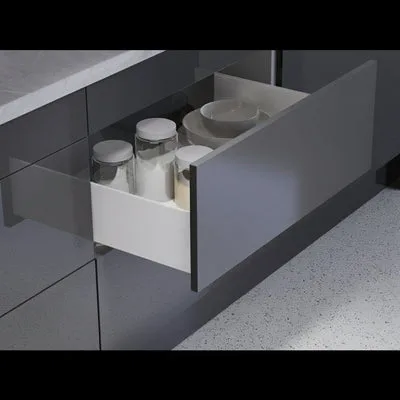 TITUS Tekform Vitek Thin Wall Drawer - Full Extension (White)