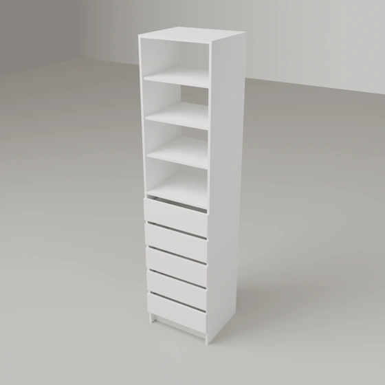 5 Drawer Wardrobe Insert