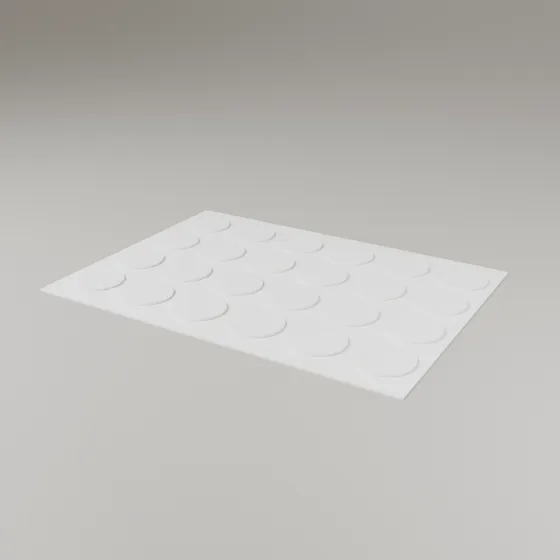 Stick-on Caps 15mm (self-adhesive) to Cover Screw Holes