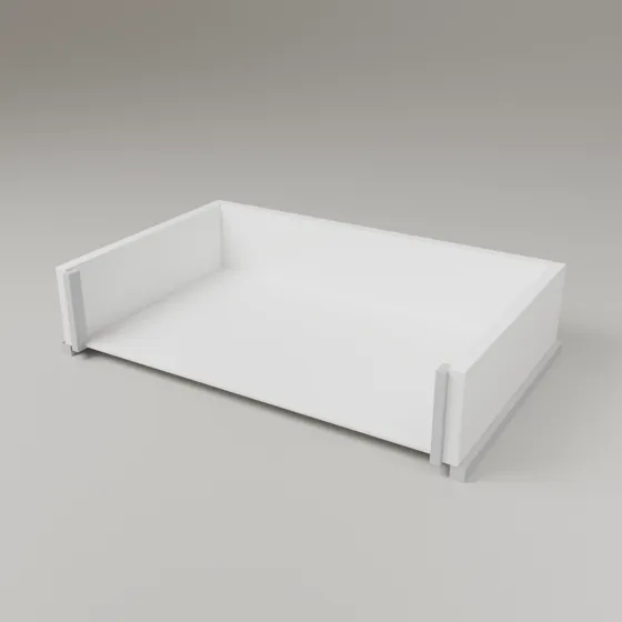 TITUS Tekform Vitek Thin Wall Drawer - Full Extension (White)